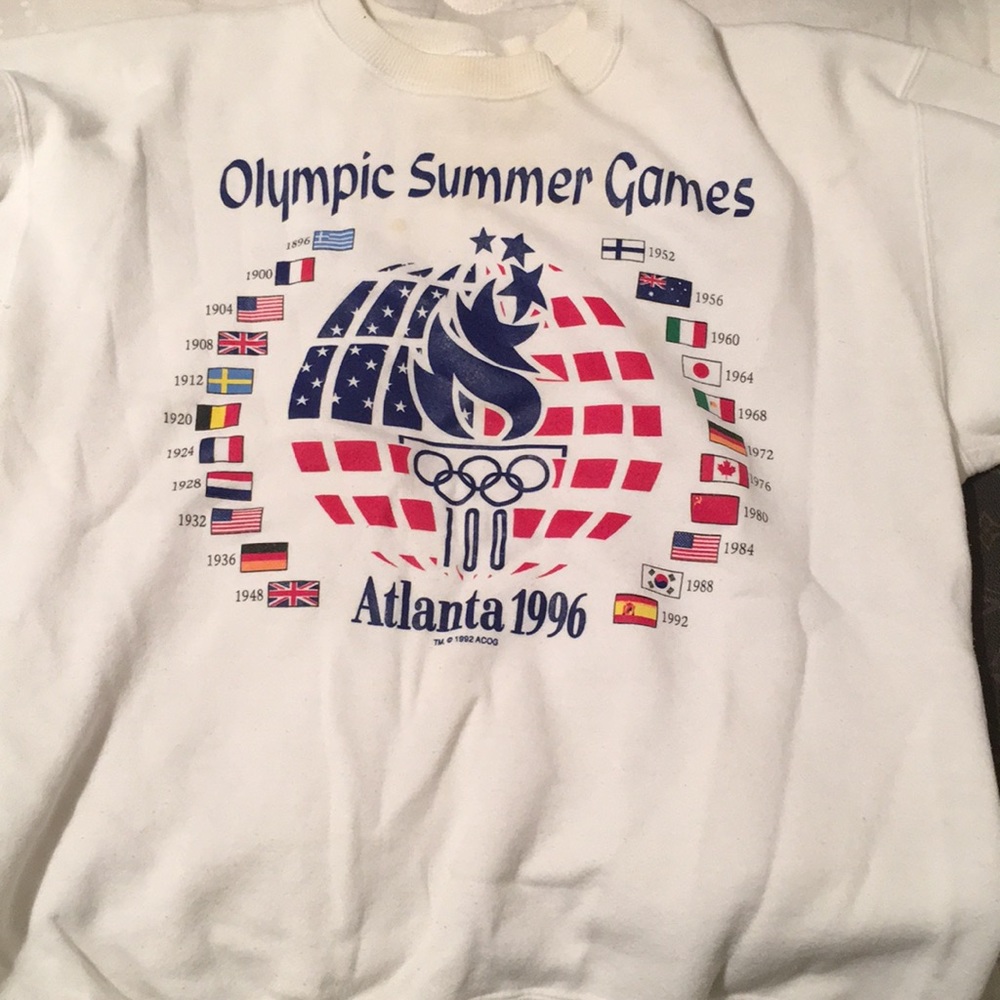 Olympic summer games crew neck (Atlanta 1996)